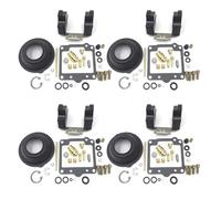 KCBHSH Kit De Réparation De Carburateur pour Suzuki GS 550 (1980, 1981, 1982, 1983) avec Diaphragme À Flotteur Et Pièces De Rechange Pièces De Carburateurs