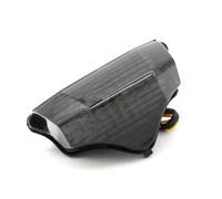 KCBHSH Lumière Stop Clignotants De Moto Feu Arrière Intégré Clignotant Lampe Clignotant Pour Yamaha FZ-600 FZ600 FZ6 2004-2008 Freinage Lumière(Fumée)