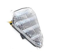 KCBHSH Lumière Stop Clignotants De Moto Feu Arrière Intégré Indicateur De Feu Clignotant Pour YAMAHA YZF R6 YZF-R6 YZFR6 2006 2007 Freinage Lumière(CLAIR)