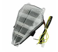 KCBHSH Lumière Stop Feu Arrière De Moto Intégré, Clignotants, Feux Arrière, Pièces De Lampe Témoin Pour Yamaha YZF R6 YZF-R6 YZFR6 2006-2013 Freinage Lumière(CLAIR)