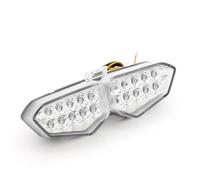 KCBHSH Lumière Stop Feu Arrière De Moto Pour Yamaha YZF R6 2003 2004 2005 Clignotants De Frein Intégrés Indicateurs Lumineux Lampe Clignotant Freinage Lumière(CLAIR)
