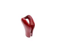 KCBHSH Panneau intérieur Kit De Décoration De Style Intérieur pour Console Centrale De Voiture pour pour Cayenne 2011-2017 Autocollant intérieur(Rouge 2)