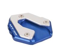 KCBHSH Plaque De Support Élargie Et Antidérapante pour Béquille Latérale De Moto pour Yamaha MT-09, XSR900, Tracer 900GT Sport 2014-2020 Side Stand Extension(Bleu 1)