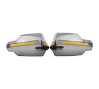KCBHSH Protège-Mains De Moto Coupe-Vent pour Guidon De Moto pour Suzuki GSR 600 GSR 750 SV 650 SV 400 protège-Mains(Titane)