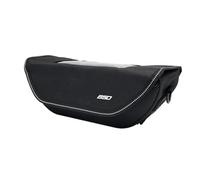 KCBHSH Sacoche De Guidon De Moto Étanche pour K&awasaki KLR650, Sac De Navigation De Voyage, Ensemble De Rangement pour Outils Rangement Multifonctionnel(Noir 1)