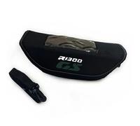 KCBHSH Sacoche De Guidon De Moto pour B&MW R1300GS R1300 GS R 1300 GS 2023 2024, Kit De Navigation De Voyage pour Guidon Étanche Rangement Multifonctionnel(Noir 2)