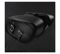 KCBHSH Sacoche De Moto en Cuir Sac À Bagages Étanche Sacs De Selle Sacoche Latérale Noir Accessoires pour Y&amaha Vstar 950 2014 Rangement Multifonctionnel