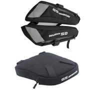 KCBHSH Sacoche Latérale pour Porte-Bagages De Moto pour B&MW R1250GS Adventure R1200GS LC Sacoche Arrière Étanche pour Outils Rangement Multifonctionnel(Noir 2)