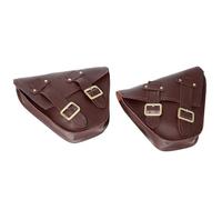 KCBHSH Sacs De Selle De Moto 1 Paire De Sacoches De Carénage en Cuir PU, Sac À Outils Latéral, Accessoires pour CMX 300 500 2017 - 2021 Rangement Multifonctionnel(CAFÉ)
