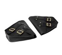 KCBHSH Sacs De Selle De Moto 1 Paire De Sacoches De Carénage en Cuir PU, Sac À Outils Latéral, Accessoires pour CMX 300 500 2017 - 2021 Rangement Multifonctionnel(Noir)