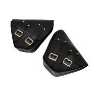 KCBHSH Sacs De Selle De Moto 1 Paire De Sacoches De Carénage en Cuir PU, Sac À Outils Latéral Adapté pour Rebel CMX 300 500 2017-2018 Rangement Multifonctionnel(Noir)