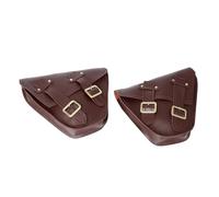KCBHSH Sacs De Selle De Moto 1 Paire De Sacoches De Carénage en Cuir PU, Sac À Outils Latéral Adapté pour Rebel CMX 300 500 2017-2018 Rangement Multifonctionnel(Brun)