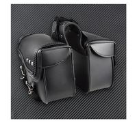 KCBHSH Sacs De Selle De Moto, 1 Paire, Sac De Rangement Latéral, Sacs À Outils Noirs, Accessoires De Sacoche Latérale pour Harley Sportster XL883 XL1200 Rangement Multifonctionnel