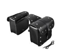 KCBHSH Sacs De Selle De Moto, Sac À Outils Latéral, Sac De Rangement De Bagages, Sacoches Noires Étanches, 1 Paire pour Suzuki GSXR1000 GSX-R1000 Rangement Multifonctionnel