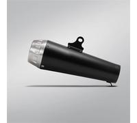 KCBHSH Silencieux D'échappement De Moto pour DUKE1290 51 Mm Et 60 Mm, Tube D'échappement en Acier Inoxydable De Remplacement(Noir,51mm)