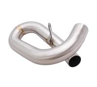 KCBHSH Silencieux D'échappement pour Moto pour pour Hornet 600 pour CB600F pour CBR600F (2007-2013), Tube Intermédiaire, Kit Complet