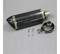 KCBHSH Tuyau D'échappement Moto pour pour CBR600 pour CBR 600, Silencieux Amovible, Accessoires De Remplacement(Couleur 2)
