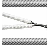 KCBHSH Vérins De Coffre Arrière Pour Hyundai Pour TerracanHP 2001-2007 SUV Avec Aileron, Amortisseurs De Hayon, Tige De Support À Piston (2 Pièces) Vérins à Gaz de Hayon Arrière(Argent)