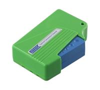 KCC-550 Nettoyeur de fibre optique de type cassette pour connecteurs FC/pour connecteurs SC/LC/ST/MU/D4/DIN - Plus de 500 nettoyages, ceinture en microfibre haute densité, design portable, 125 x