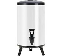 Kccjjrg C,Distributeur De Boissons Isolé en Acier Inoxydable 304 / Récipient Seau Isolé À Double Couche avec Robinet/Seau À Thé Au Lait Bouilloire Thermique Commerciale De Grande Capacité