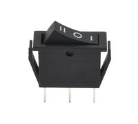 KCD3-101/3P On-Off-On Rectangle Rocker Switch SPDT Black For Car Boat 12V 30.5mm X 13.5mm X 31mm Electrical Equipment