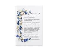 KCDFDVJFBM Florence Nightingale Nurse Quote Canvas Print Nursing Pledge Wall-Art for Office Living Room Home Decor Gift(Unframed,16x24inch(40x60cm))