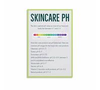 KCDFDVJFBM Modern Spa Decor Canvas Painting Skincare Maintenance Guide for Room Wall-Art Relaxing Zen Skin Care Poster(Unframed,12x18inch(30x45cm))