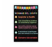 KCDFDVJFBM Spanish Counseling Group Rules Confidentiality Poster Counselor Office Therapist School Social Worker Psychologist Gift What You Say in Here Poster(Unframed,20X30inch(50X75cm))