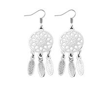 KCDING Boucle D'oreille Femme Créoles Fournitures Fabricant Kits Personnalité De La Mode Tempérament Fleur Feuilles Gland Attrape-Rêves D'Oreilles Pour Femmes Bijoux Cadeaux Bracelets Trousse Pinc