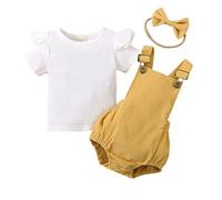 KCDING Shorts En Jean Fille Enfant Ensemble Bébé Garçon Pas Cher,Vêtements De Sport Pour Fille Ensemble Fille 10 Ans Ete Body Pull Bebe Costume Carnaval Fille 5 Ans Lot Pyjama Bebe Fille 9-12 mois
