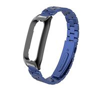 Kcdream Bracelet Compatible pour Oppo Band Strap pour Oppo Band Bracelets en Acier Inoxydable Métal Bracelet Robustes et Durables de Remplacement Bracelet Wristband pour Oppo Band