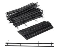 Kcgani Lot de 100 reliures refermables 27,9 cm de long, 4,3 cm de profondeur, 4 broches