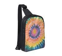 KCGSDEGV Sac à bandoulière imprimé avion de la Seconde Guerre mondiale pour homme et femme, sac à bandoulière pour voyage, coureur, cyclisme, randonnée, sports, Tie-dye, Taille unique