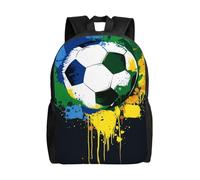 KCGSDEGV Sac à dos pour ordinateur portable 15" imprimé infirmière mignon pour adultes, travail, voyage, école pour garçons, filles, hommes et femmes, Ballon de football coloré., taille unique