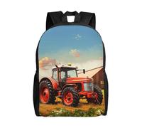 KCGSDEGV Sac à dos pour ordinateur portable 15" imprimé infirmière mignon pour adultes, travail, voyage, école pour garçons, filles, hommes et femmes, Company Tracteur de ferme, taille unique