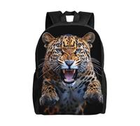 KCGSDEGV Sac à dos pour ordinateur portable 15" imprimé infirmière mignon pour adultes, travail, voyage, école pour garçons, filles, hommes et femmes, Léopard mignon., taille unique