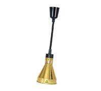 KCHFEVQ Lampe Chauffante Suspendue pour Buffet, Chauffe-plats Télescopique Portable pour Poulet, Frites et Autres Aliments Frits, Cuivre