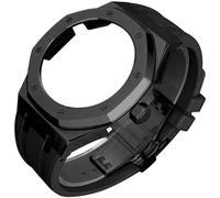 KCHSRKHXC 4rd Gen Kit for GA2100 GA-2100 GA2110 Metal Watch Case Fluorine Rubber Strap Stainless Steel Bezel Rubber Sport Watchband Watch Strap