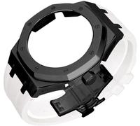 KCHSRKHXC 4rd Gen Mod Kit For GA2100 GA-2100 GA2110 Metal Watch Case Fluorine Rubber Strap Stainless Steel Bezel Sport Watchband