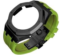 KCHSRKHXC 4rd Gen Mod Kit For GA2100 GA-2100 GA2110 Metal Watch Case Fluorine Rubber Strap Stainless Steel Bezel Sport Watchband