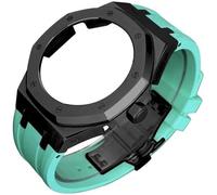 KCHSRKHXC 4rd Gen Mod Kit For GA2100 GA-2100 GA2110 Metal Watch Case Fluorine Rubber Strap Stainless Steel Bezel Sport Watchband
