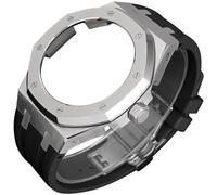 KCHSRKHXC 4rd Gen Mod Kit For GA2100 GA-2100 GA2110 Metal Watch Case Fluorine Rubber Strap Stainless Steel Bezel Sport Watchband