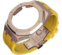 KCHSRKHXC 4rd Gen Mod Kit For GA2100 GA-2100 GA2110 Metal Watch Case Fluorine Rubber Strap Stainless Steel Bezel Sport Watchband