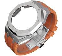 KCHSRKHXC 4rd Gen Mod Kit For GA2100 GA-2100 GA2110 Metal Watch Case Fluorine Rubber Strap Stainless Steel Bezel Sport Watchband