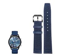 KCHSRKHXC Band de surveillance en nylon haute densité pour IWC IW377724 IW371614 Sangle de montre 20 mm 21 mm 22 mm Bracelet Black ArmyGreen Bleu