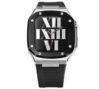 KCHSRKHXC Bracelet en acier inoxydable 41 mm 45 mm pour Apple Watch 44 mm Boîtier métallique pour montre 87 Series 6SE5440 mm DIYModification Kit