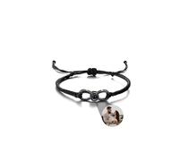 KCHSRKHXC Bracelets personnalisés avec image à l'intérieur, bracelets de projection personnalisés, bracelet photo personnalisé, collier de projection d'image personnalisé, photo pour femme