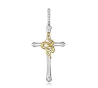KCHSRKHXC Collier pendentif Animal en argent Sterling, aile croisée, hippocampe, pour filles et femmes, bijoux de déclaration