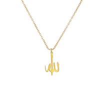 KCHSRKHXC collier pendentif pendentif en acier personnalisé en col voile