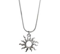 KCHSRKHXC Collier tendance du soleil étoile Pendre la chaîne de la chaîne de la chaîne de la chaîne